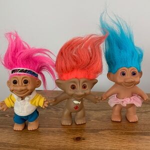 Troll dolls- vintage